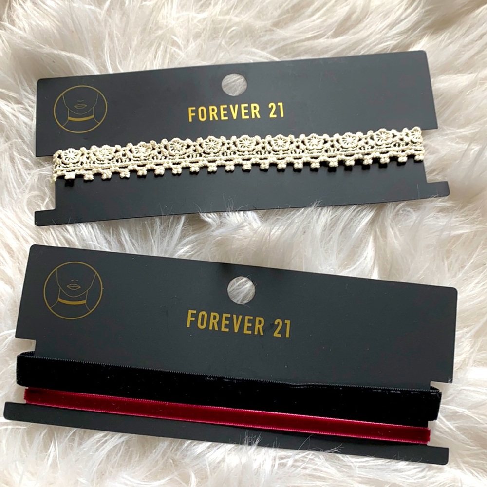 Choker necklaces